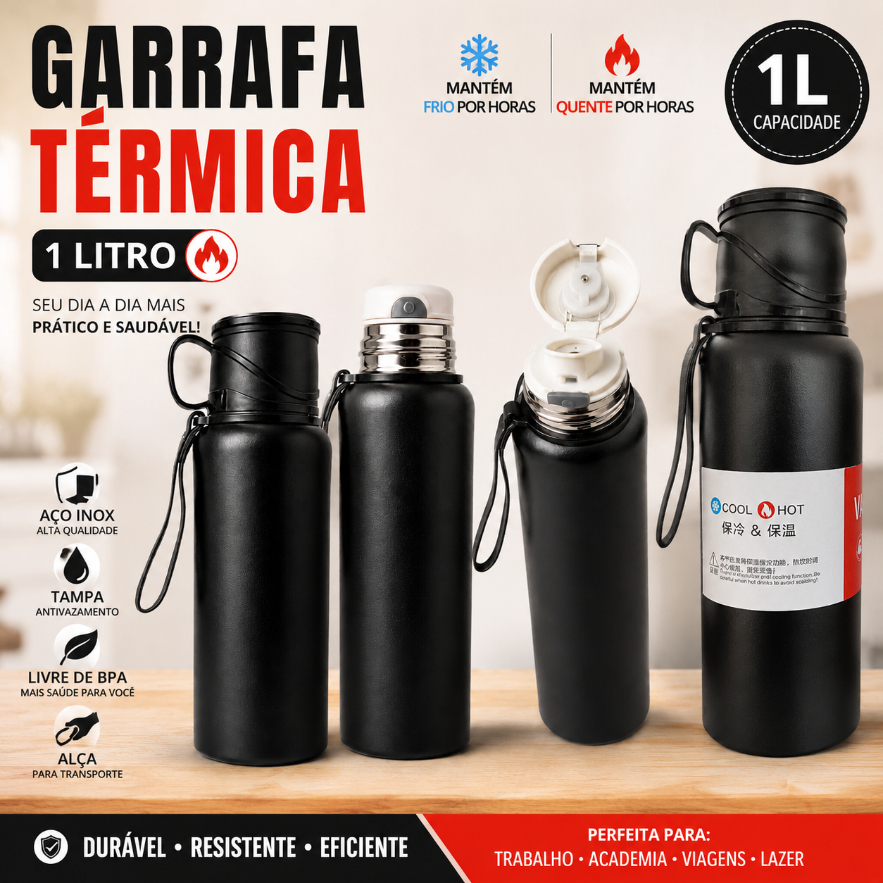 Garrafa térmica Vacuum bottle
